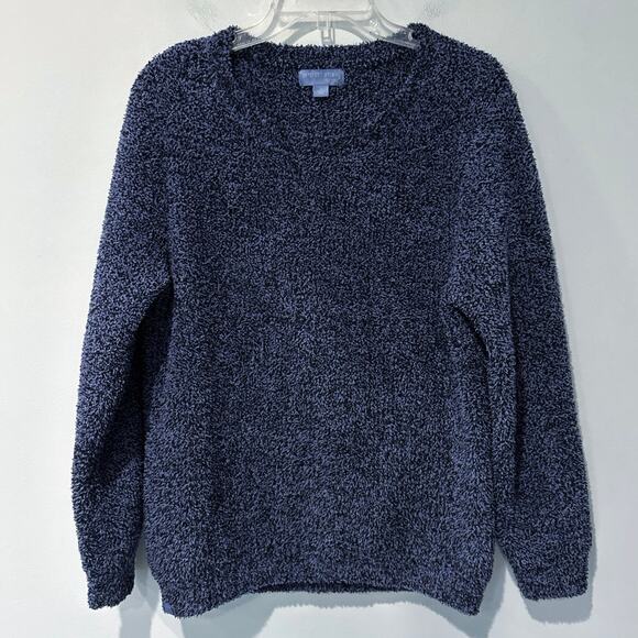 Barefoot Dreams CozyChic Seaside Crewneck Sweater Women's Large - Picture 1 of 4